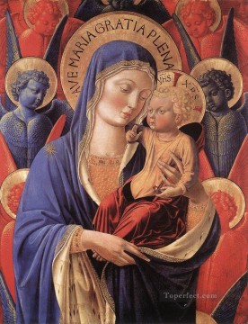 Benozzo Gozzoli Painting - Madonna and Child 2 Benozzo Gozzoli